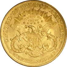 1904 $20 Double Eagle Liberty Head Gold Coin, Philadelphia