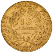 10 French Francs - Ceres - Third Republic