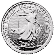 2022 Tenth Ounce Platinum Britannia Coin