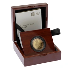 2018 £2 Two Pound Proof Gold Coin RAF Centenary Badge Boxed