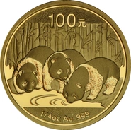 2013 1/4oz Chinese Panda Gold Coin