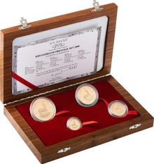 2000 Proof Krugerrand Gold Coin Prestige 4 Coin Set Boxed