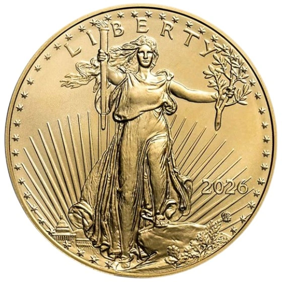 2026 American Eagle Gold Coin 1oz