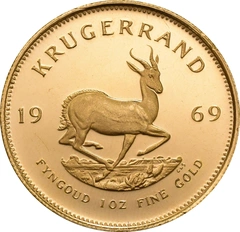 1969 Proof Krugerrand Gold Coin 1oz