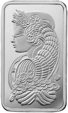 25g Platinum Bar Multigram PAMP Minted