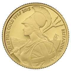 2015 Proof 1/4oz Gold Britannia Coin