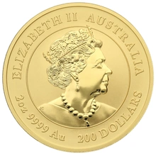 2020 2oz Perth Mint Year of the Mouse Gold Coin