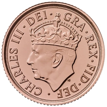 2023 Coronation Gold Half Sovereign