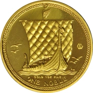 1oz Gold, Isle of Man Noble