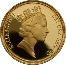 Gold Proof 1992 Half Sovereign Boxed