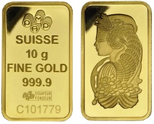 10g Gold Bars (Pre Owned)