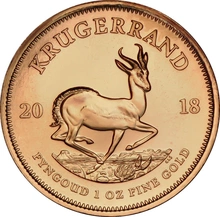 2018 Krugerrand Gold Coin 1oz