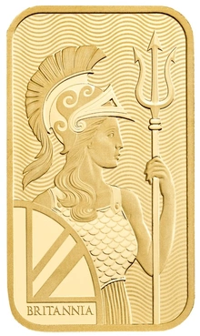 20g Gold Bar Britannia Minted