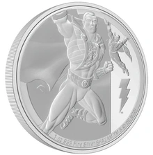2023 Shazam Classic 1oz Proof Silver Coin Boxed