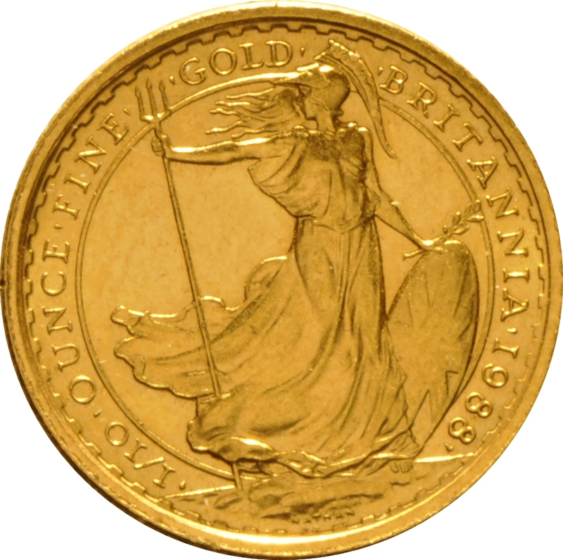 1988 1/10oz Gold Britannia Coin