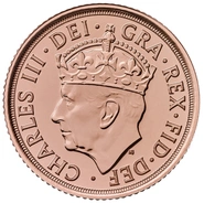2023 Coronation Gold Half Sovereign