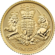 2020 Tenth Ounce Royal Arms Gold Coin