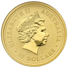 2005 Quarter Ounce Gold Australian Nugget