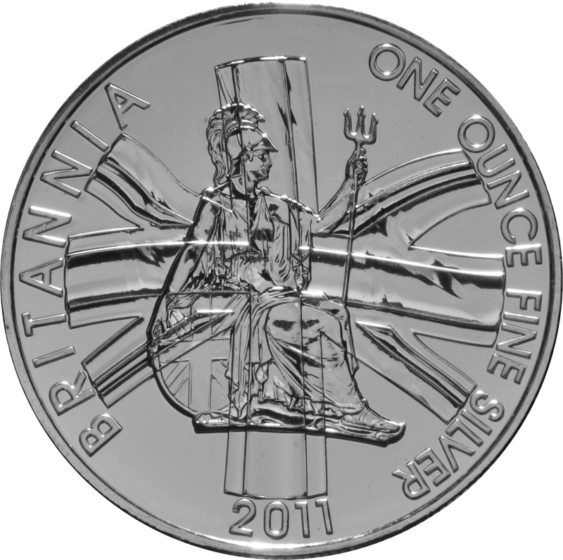 2011 1oz Silver Britannia Coin Royal Mint