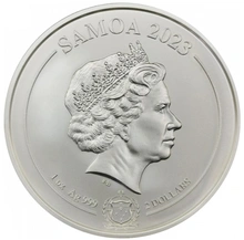 2023 Four Guardians White Tiger 1oz Silver Coin