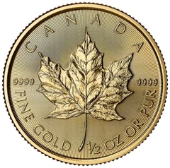 Gold Maple Leaf 1/2 Ounce