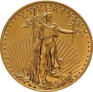 2013 Half Ounce Eagle Gold Coin