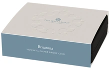 2025 Britannia 1oz Silver Proof Coin Boxed