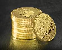 2018 Royal Mint 1oz Year of the Dog Gold Coin