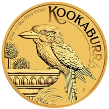 2022 Tenth Ounce Australian Kookaburra Gold Coin
