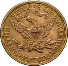 American Gold Half Eagle $5 Liberty Head