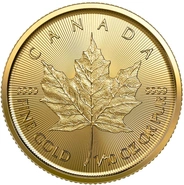 2021 Tenth Ounce Gold Maple