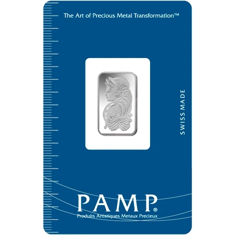 PAMP 2.5 Gram Silver Bar Minted