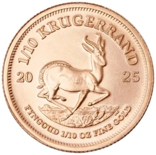2025 1/10oz Krugerrand Gold Coin