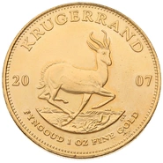 2007 Krugerrand Gold Coin 1oz