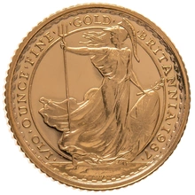 1987 Tenth Ounce Proof Britannia Gold Coin