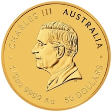 2025 Year of the Snake Gold Coin 1/2oz Perth Mint Australian Lunar Series