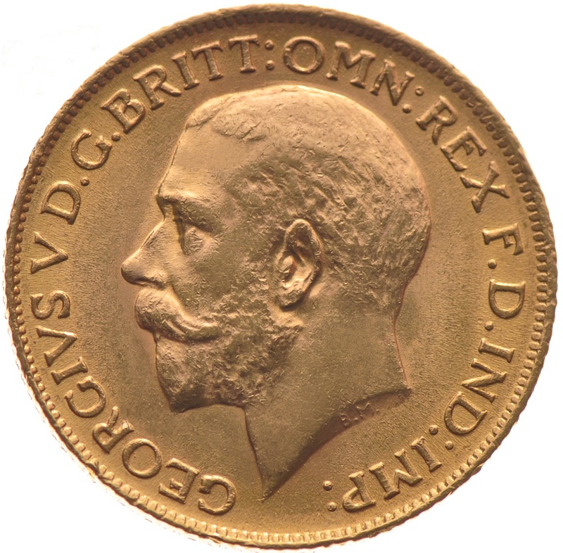 1920 Gold Sovereign - King George V - S
