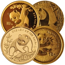 Tenth Ounce Gold Chinese Panda Best Value