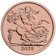 2025 Gold Half Sovereign - Last of the Rose Gold