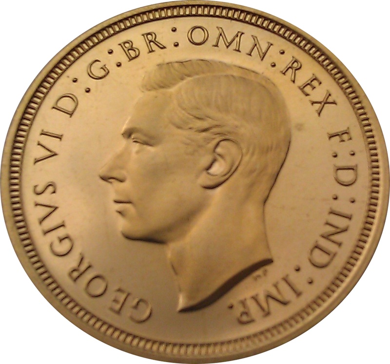1952 Gold Half Sovereign