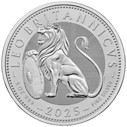 2025 The British Lion 5oz Silver Coin
