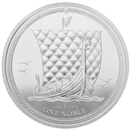 2018 Silver 1oz Isle of Man Noble Proof Coin