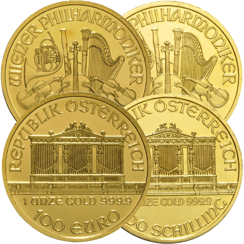 1oz Austrian Gold Philharmonic Coin Best Value