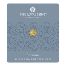 2024 Britannia 1/40oz Gold Proof Coin