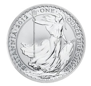 2012 1oz Silver Britannia Coin