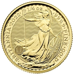 2022 1/4oz Gold Britannia Coin