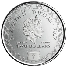 2022 Komodo Dragon 1oz Silver Coin