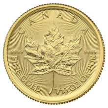 2019 Tenth Ounce Gold Maple