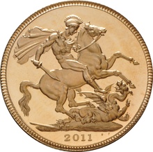 2011 Gold Proof Sovereign Three Coin Set