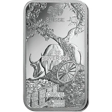 PAMP 1oz 2021 Year of the Ox Silver Bar